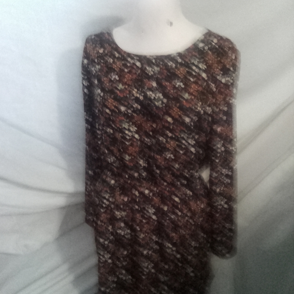 Floral Long Sleeve Dress